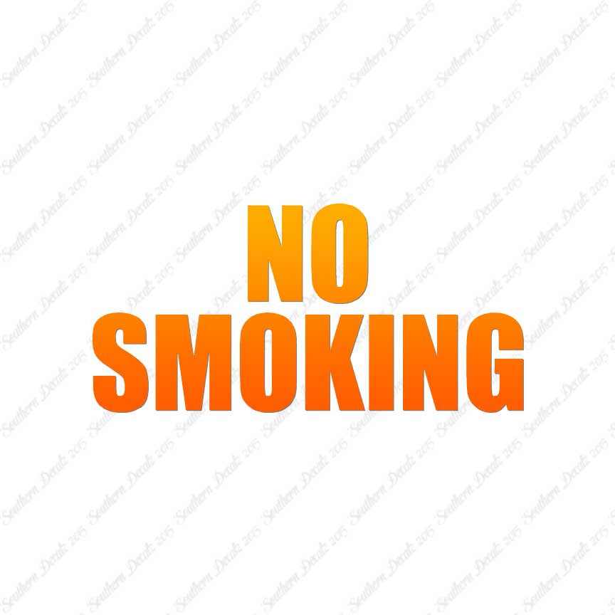 No Smoking