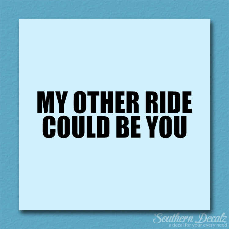Other Ride Could Be You