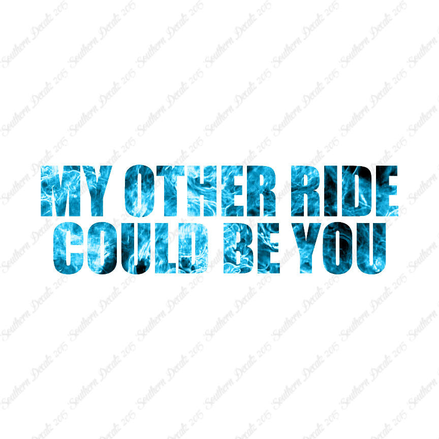 Other Ride Could Be You