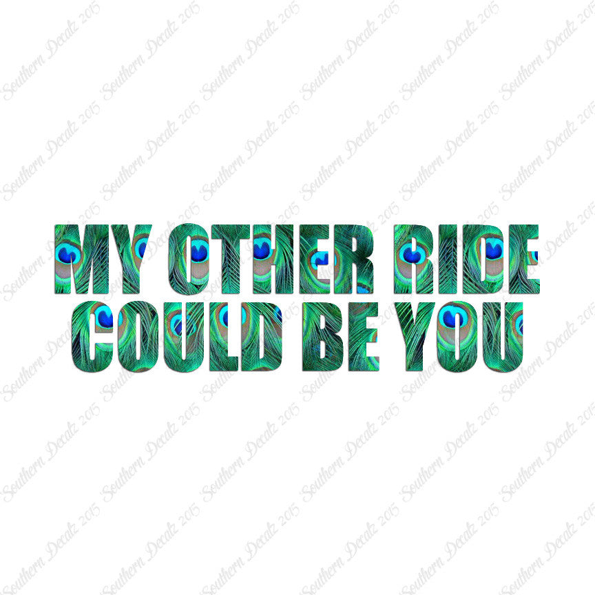 Other Ride Could Be You
