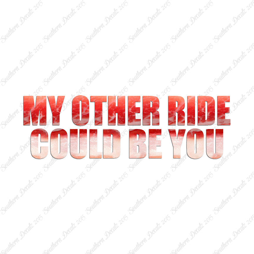 Other Ride Could Be You
