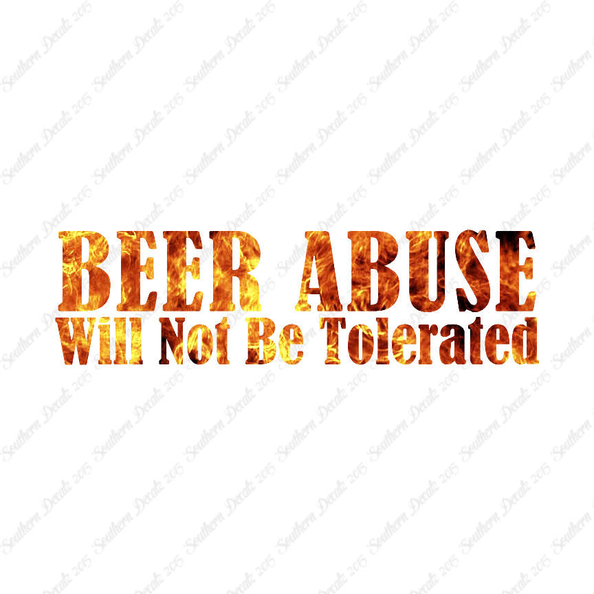 Beer Abuse Not Tolerated