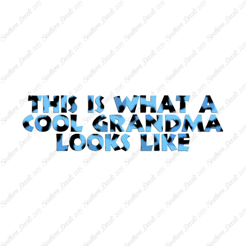 Cool Grandma Looks Like