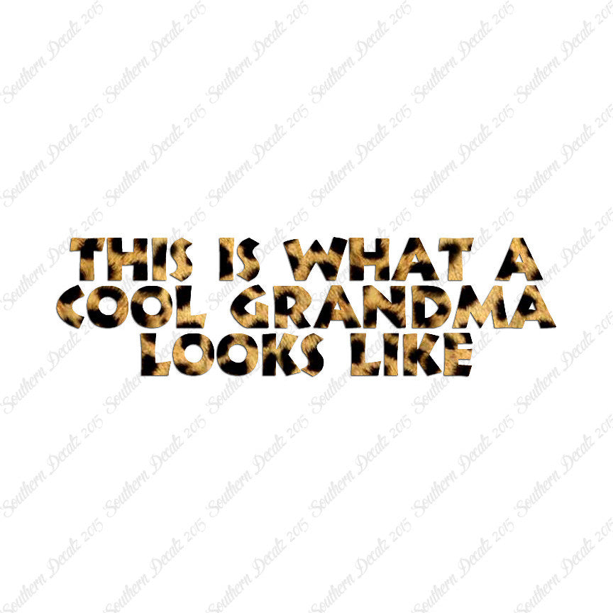 Cool Grandma Looks Like