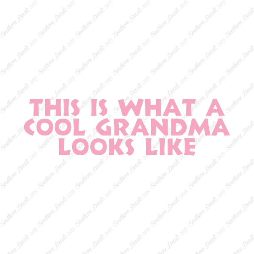 Cool Grandma Looks Like