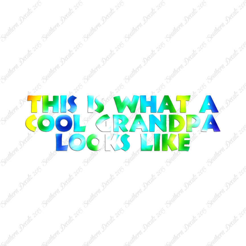 Cool Grandpa Looks Like