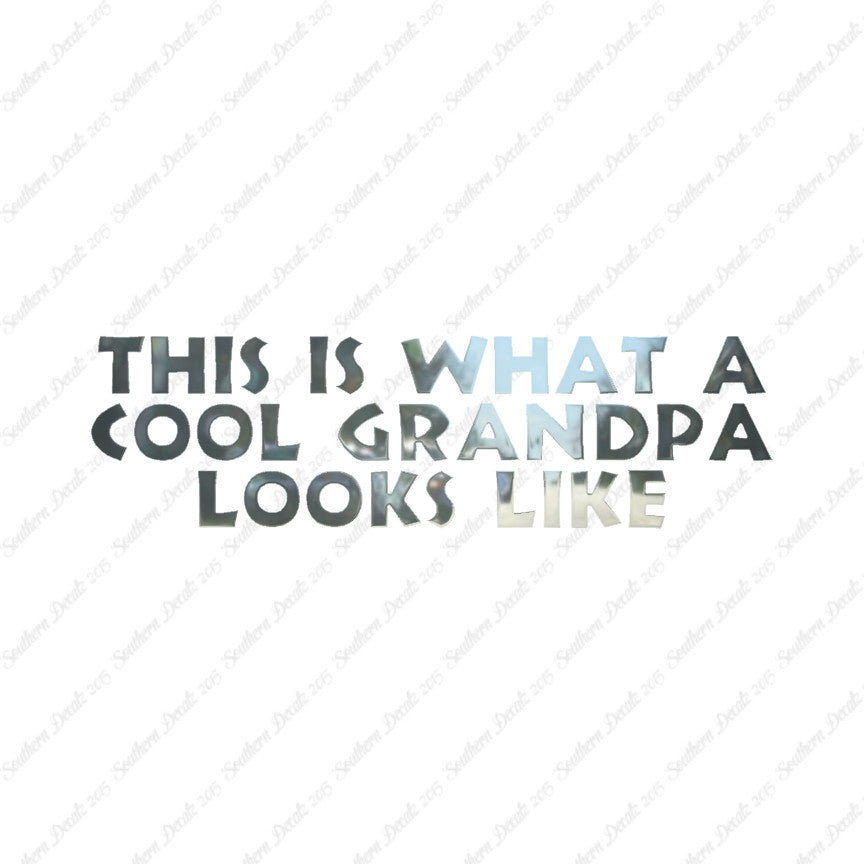 Cool Grandpa Looks Like