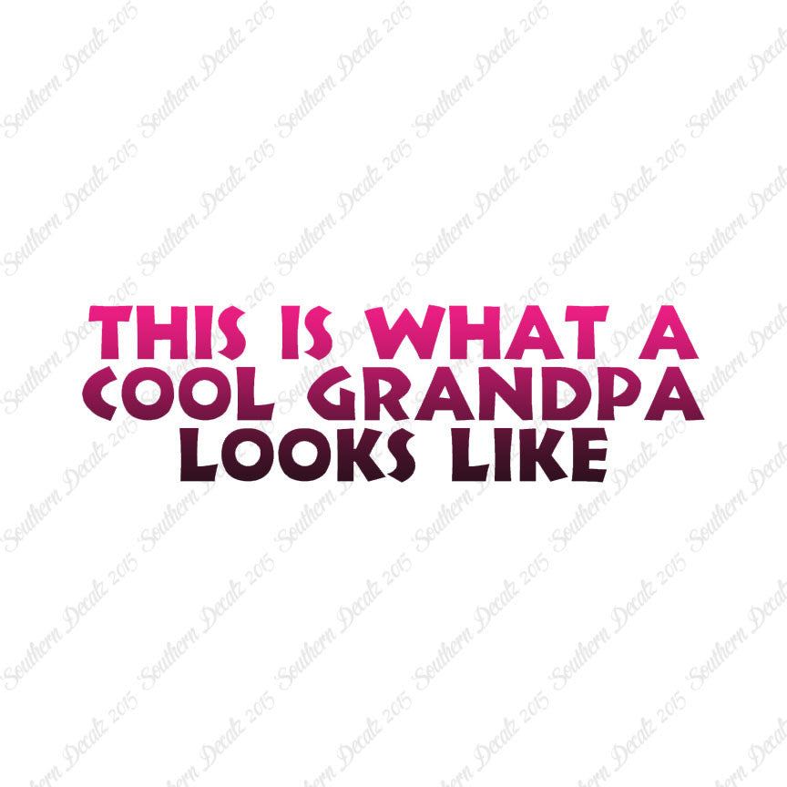 Cool Grandpa Looks Like