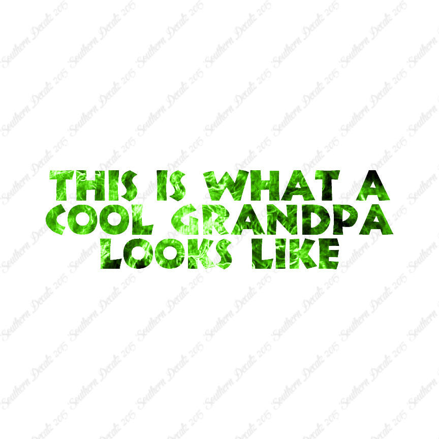 Cool Grandpa Looks Like