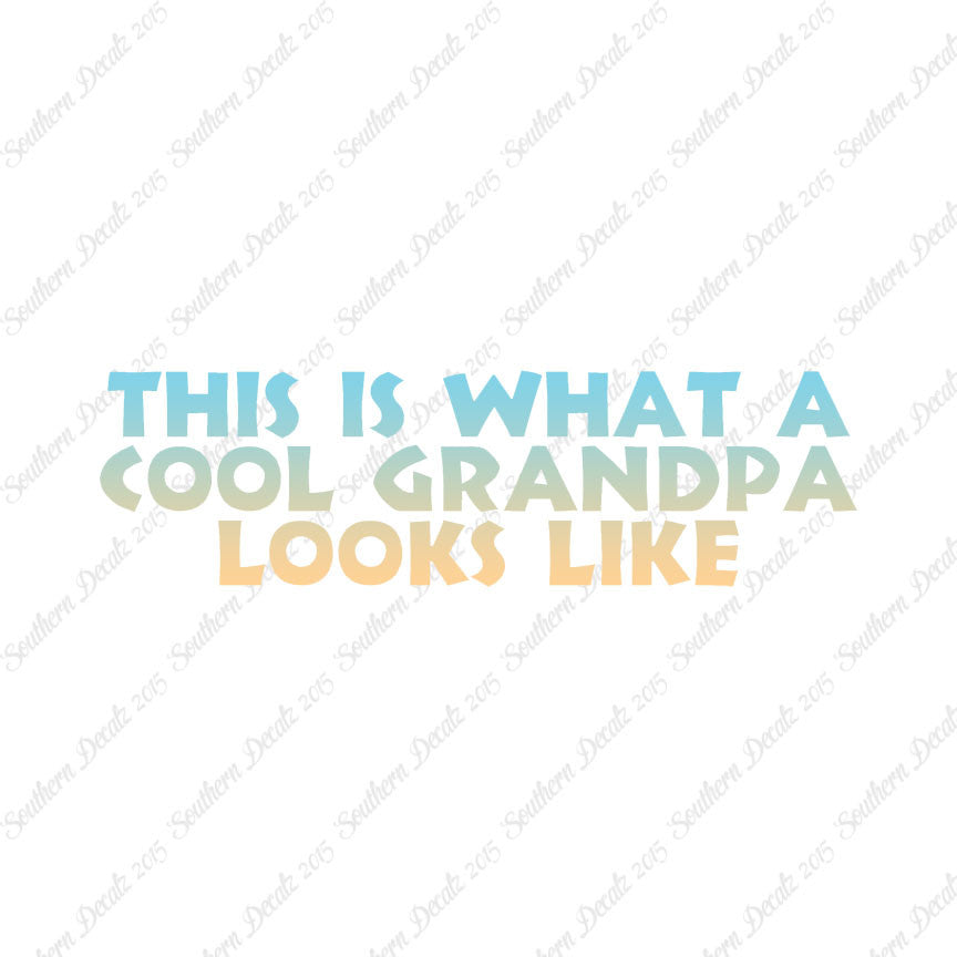 Cool Grandpa Looks Like
