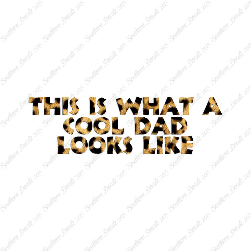 Cool Dad Looks Like