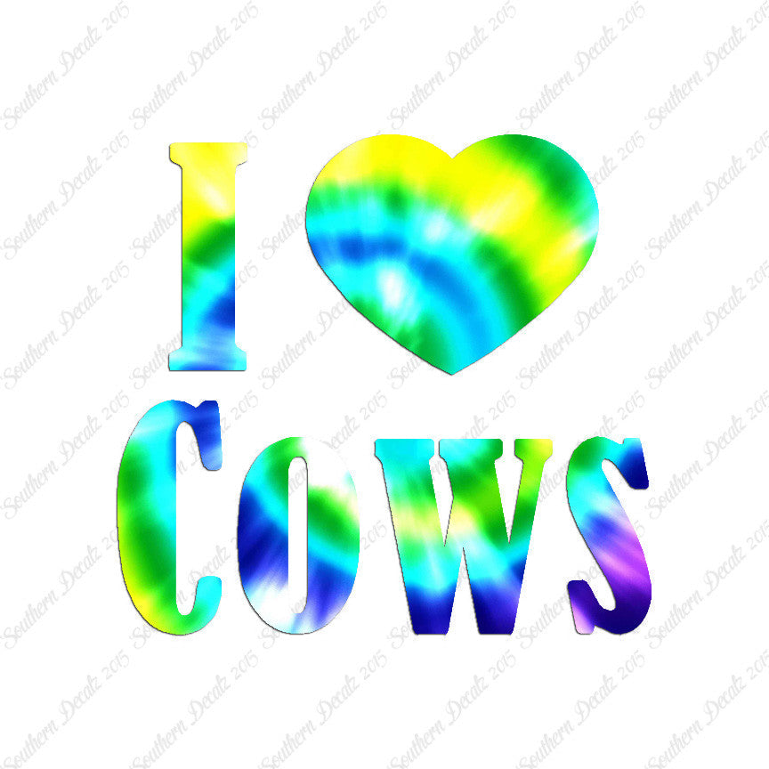 I Heart Love Cows