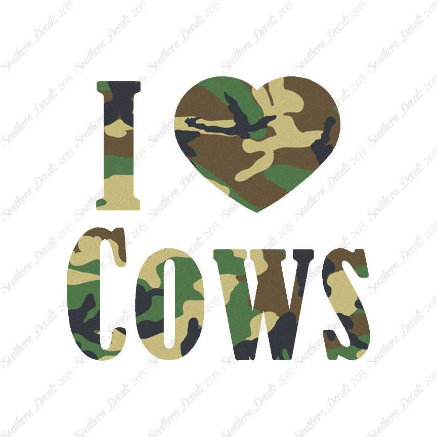 I Heart Love Cows