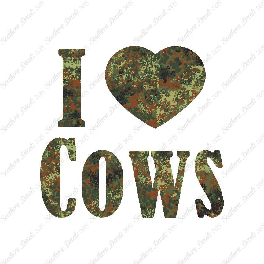 I Heart Love Cows