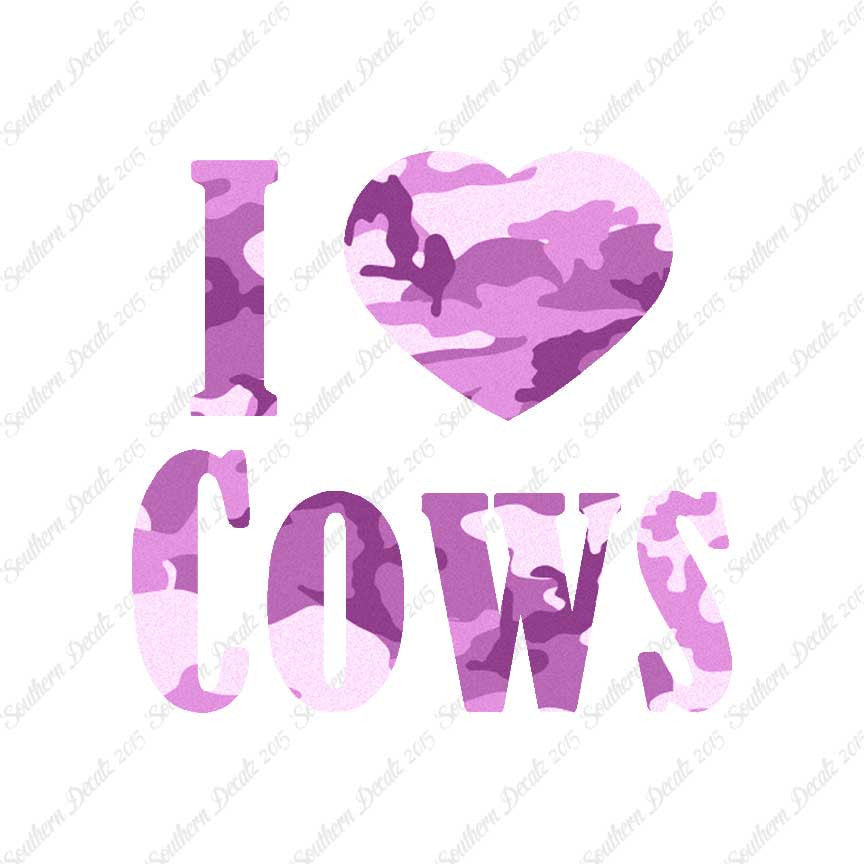 I Heart Love Cows