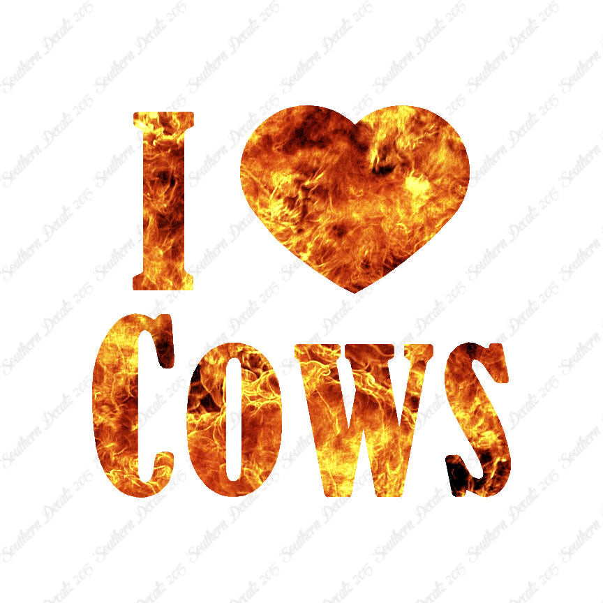 I Heart Love Cows