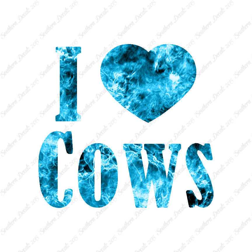 I Heart Love Cows