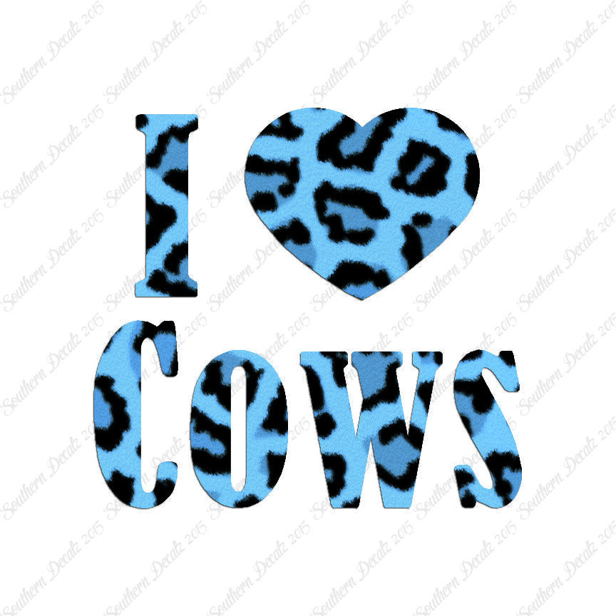I Heart Love Cows