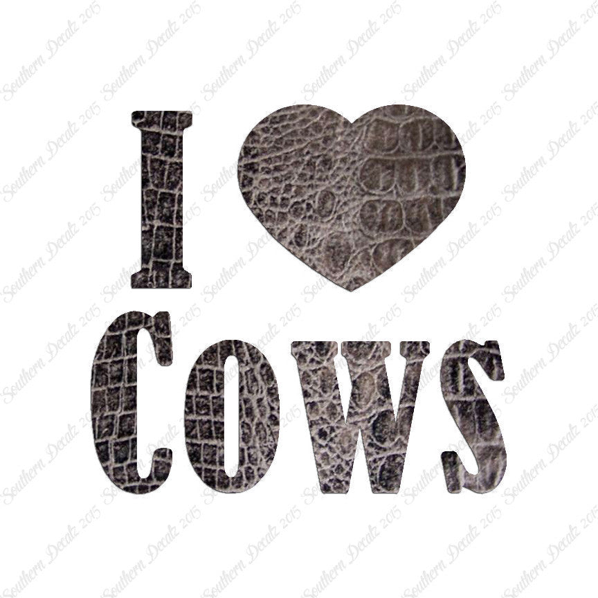 I Heart Love Cows