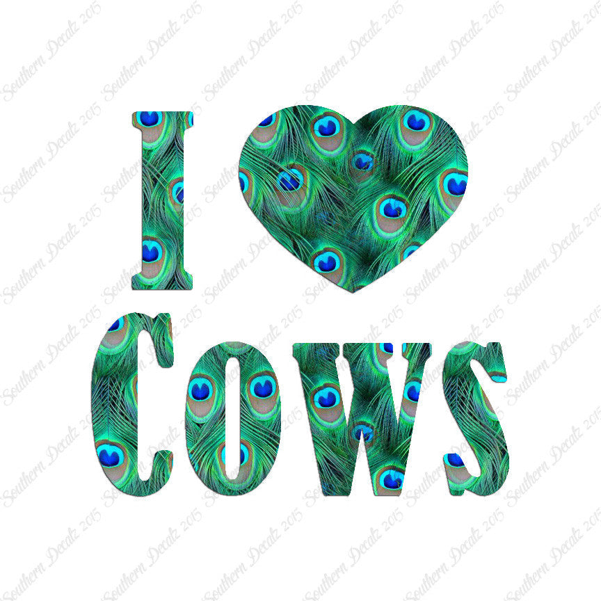 I Heart Love Cows