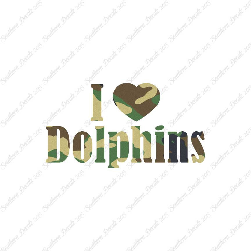 I Heart Love Dolphins