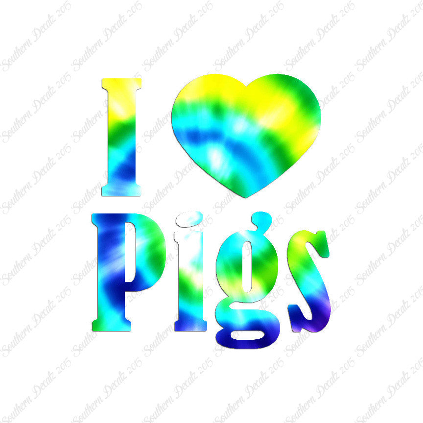 I Heart Love Pigs