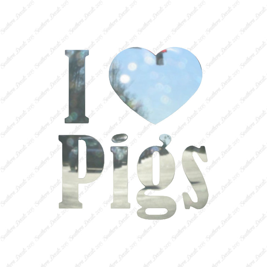 I Heart Love Pigs