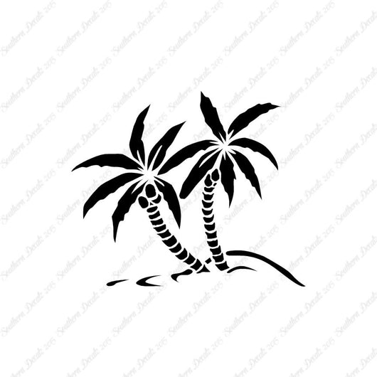 Palm Trees Hawaiian