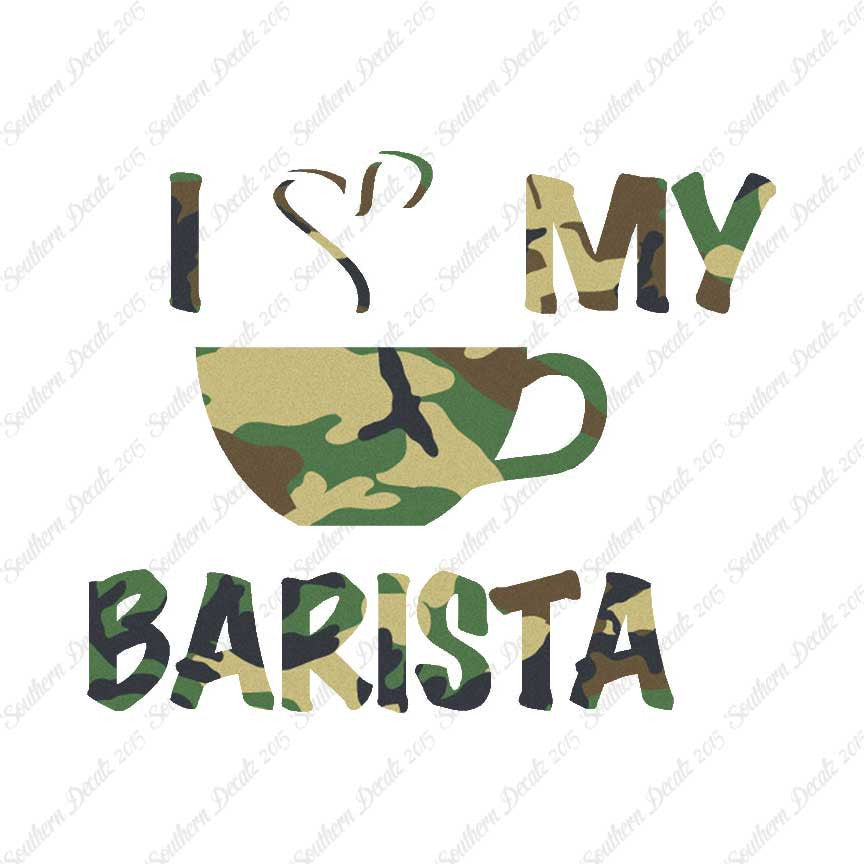I Heart Love My Barista