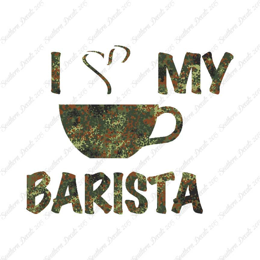I Heart Love My Barista