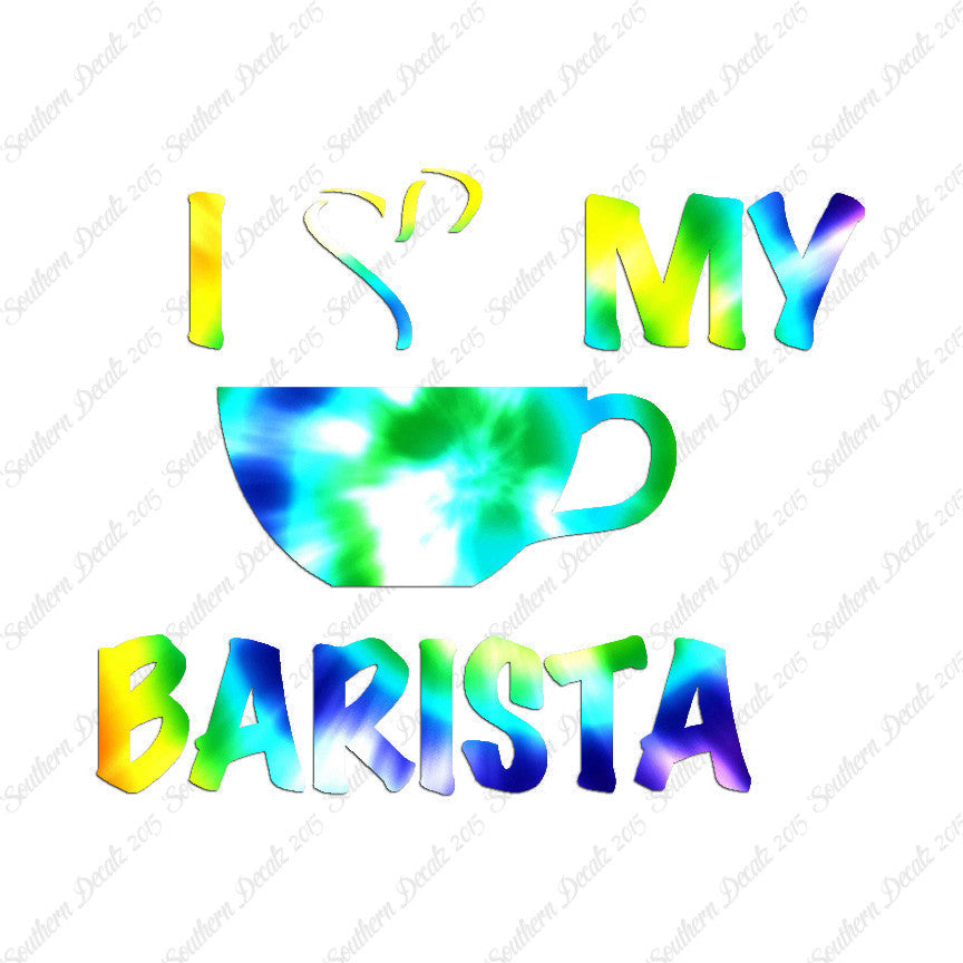 I Heart Love My Barista