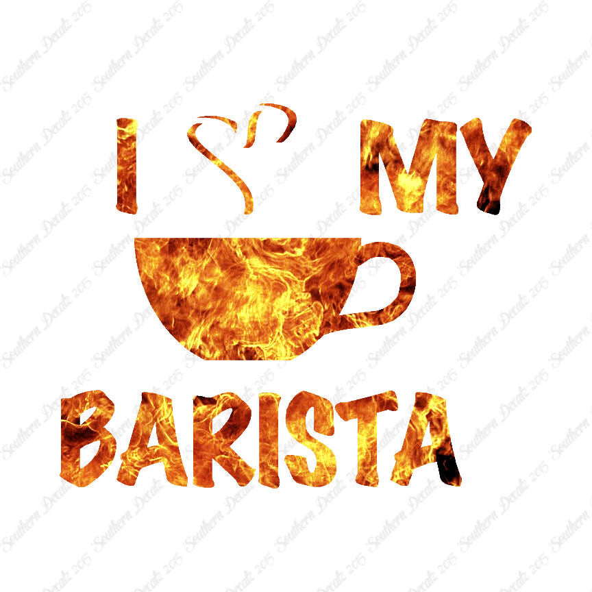 I Heart Love My Barista