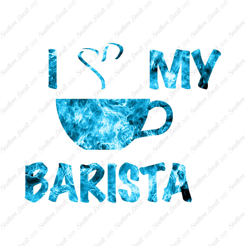 I Heart Love My Barista