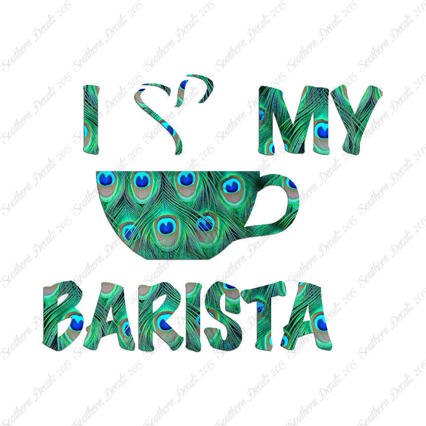 I Heart Love My Barista