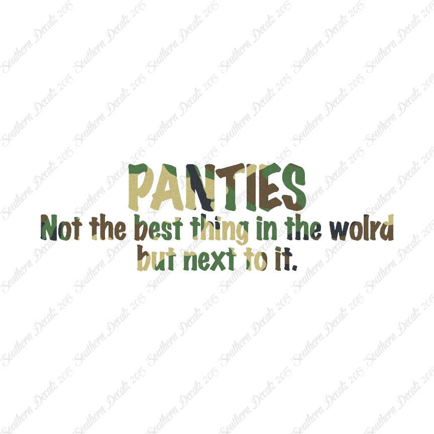 Panties Next To The Best Thing