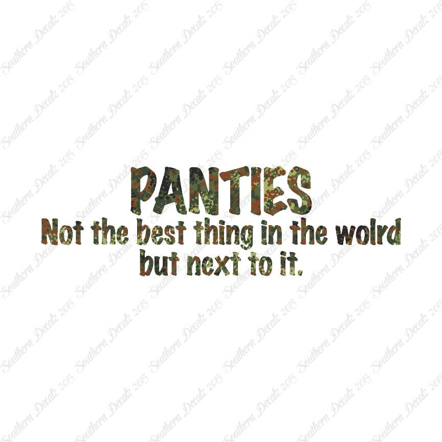 Panties Next To The Best Thing