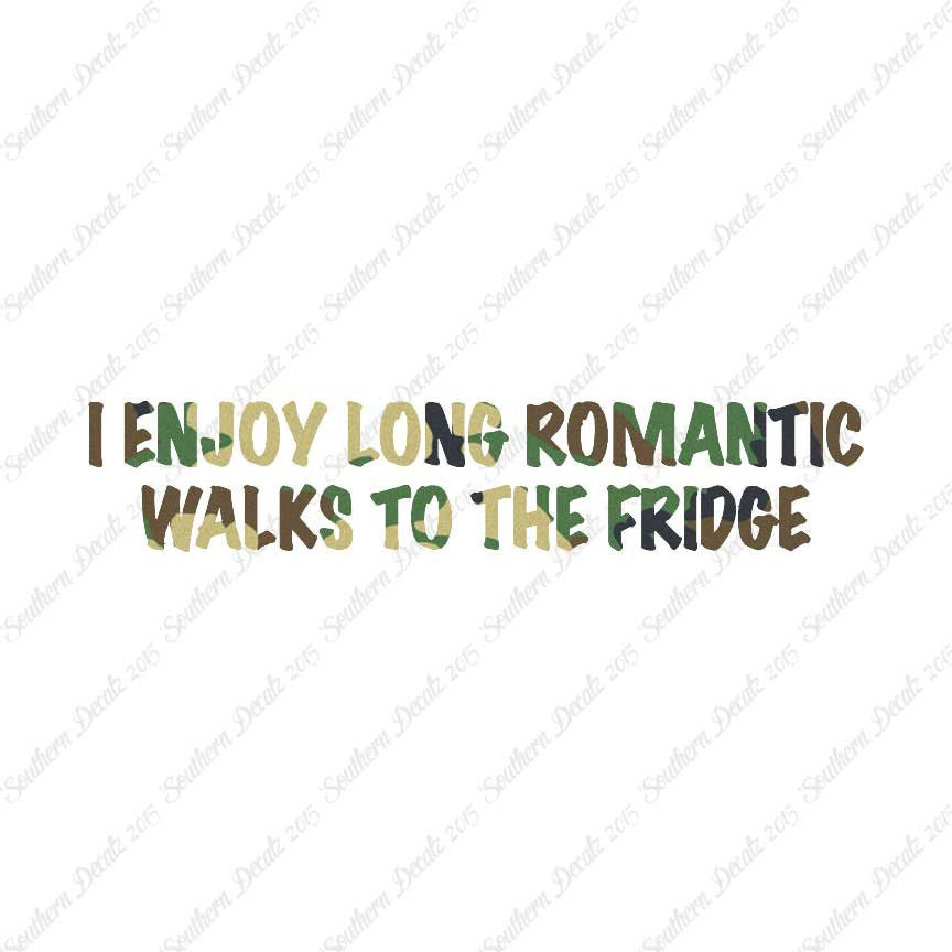 Romantic Walks To The Fridge