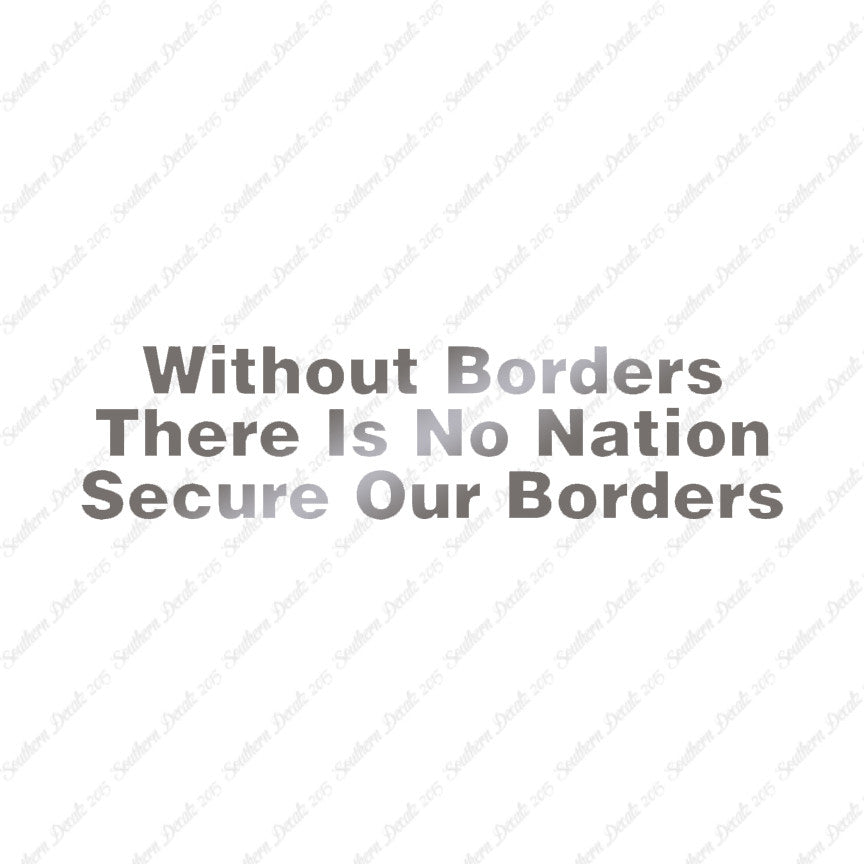 Secure Our Borders