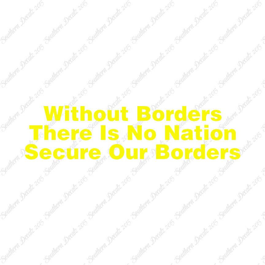 Secure Our Borders