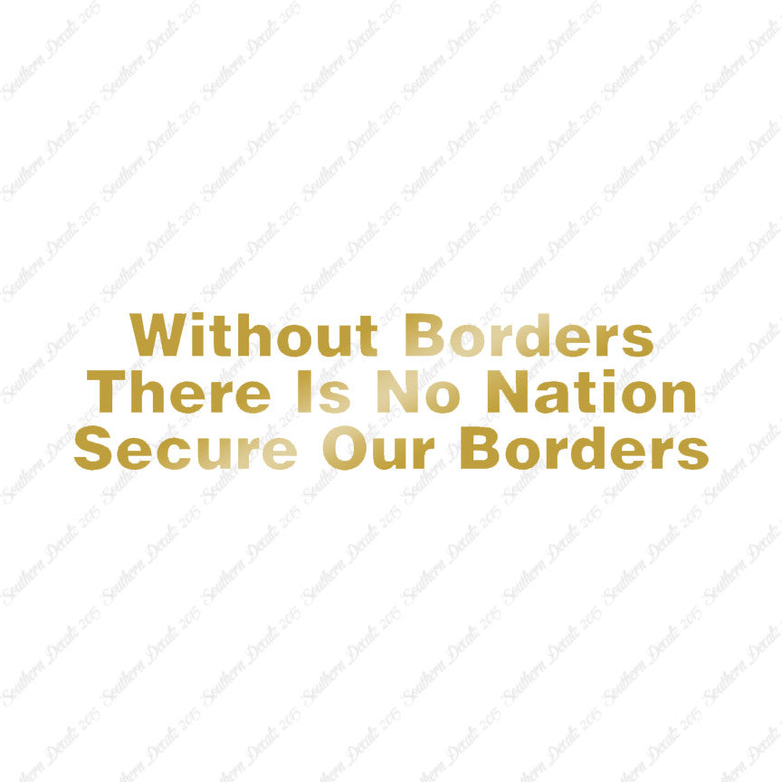 Secure Our Borders