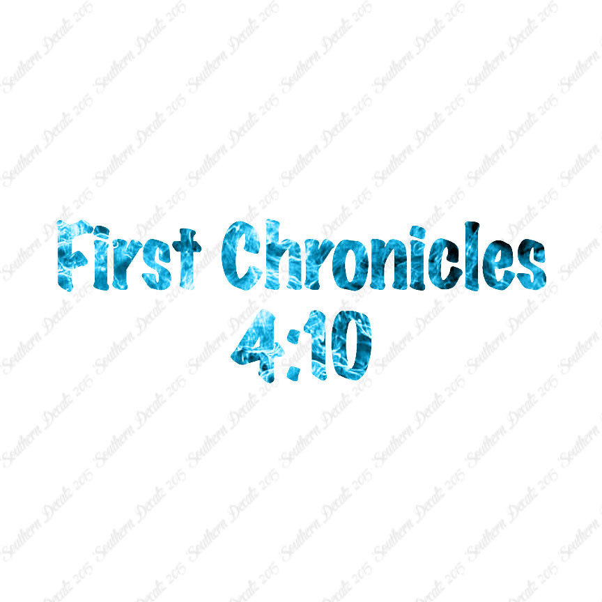 First Chronicles 4:10