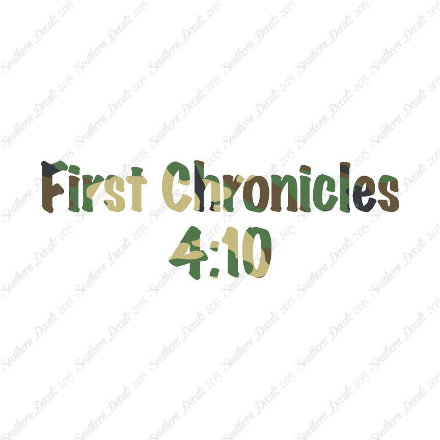 First Chronicles 4:10