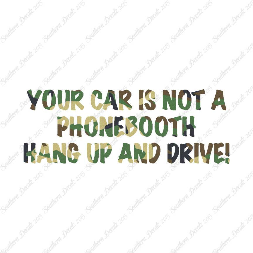 Car Not Phonebooth Hang Up Drive