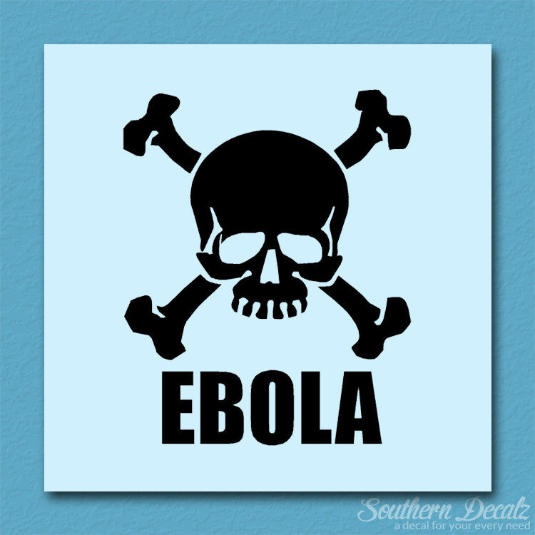 Skull Crossbones Ebola
