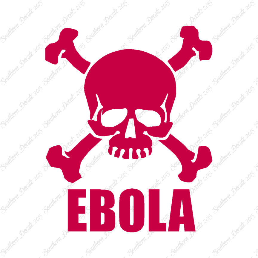Skull Crossbones Ebola