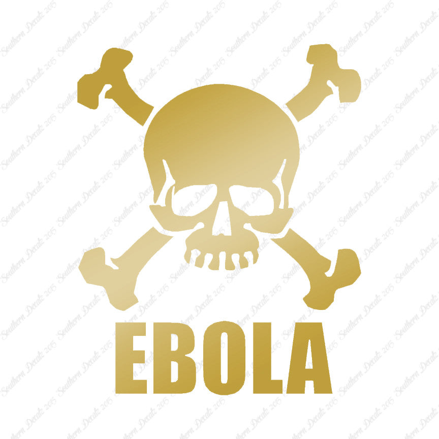 Skull Crossbones Ebola