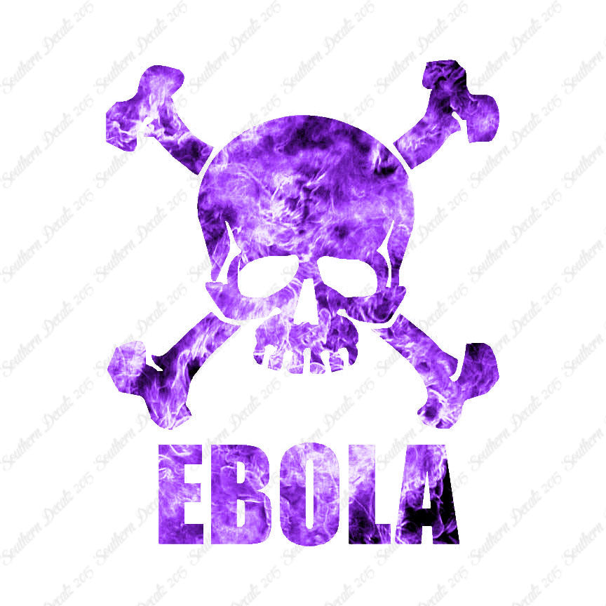 Skull Crossbones Ebola