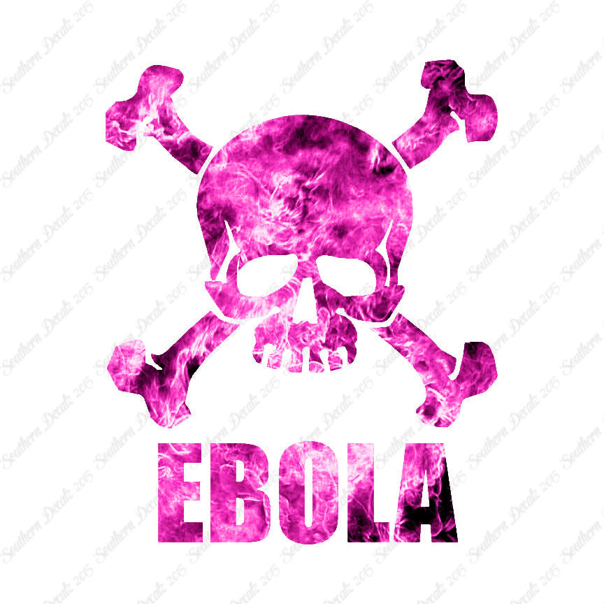 Skull Crossbones Ebola