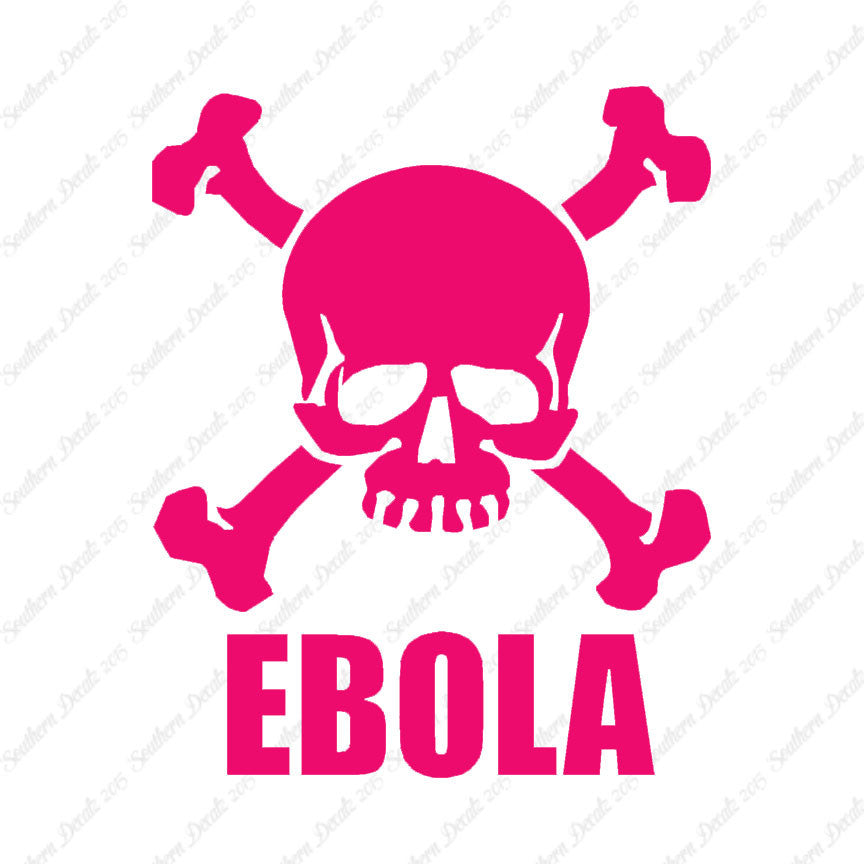 Skull Crossbones Ebola