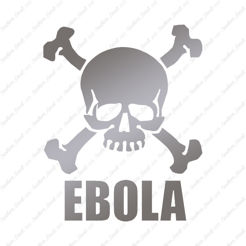 Skull Crossbones Ebola
